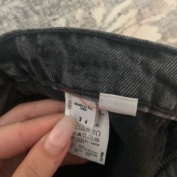 AMERICAN APPAREL JEAN SHORTS - Picture 4 of 4